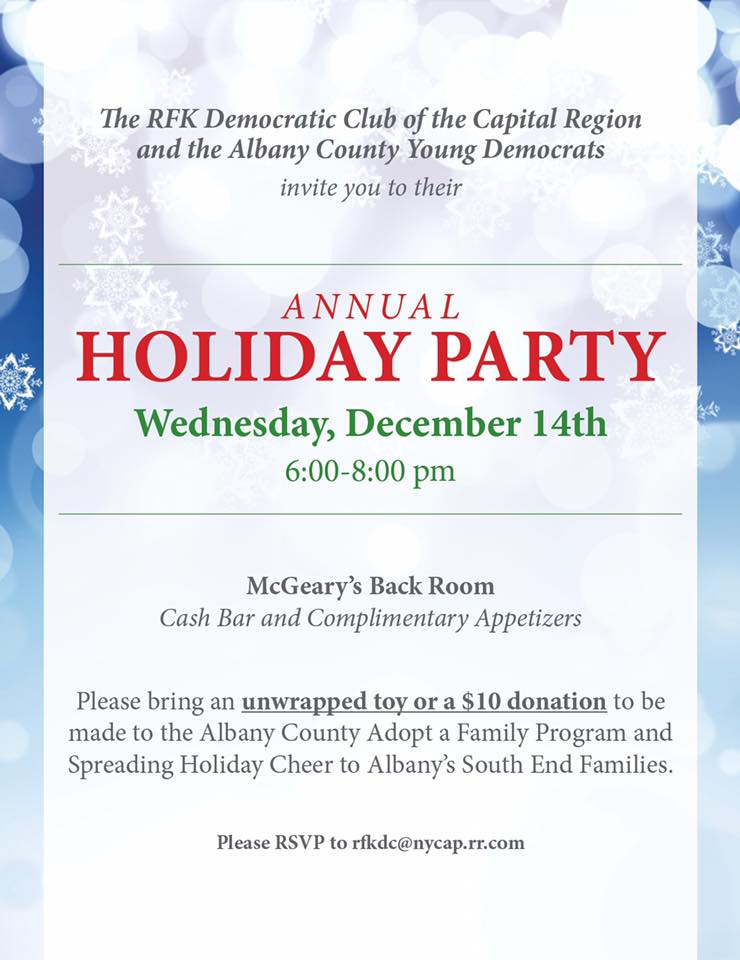 RFK and ACYD Annual Holiday Party to Help Those in Need