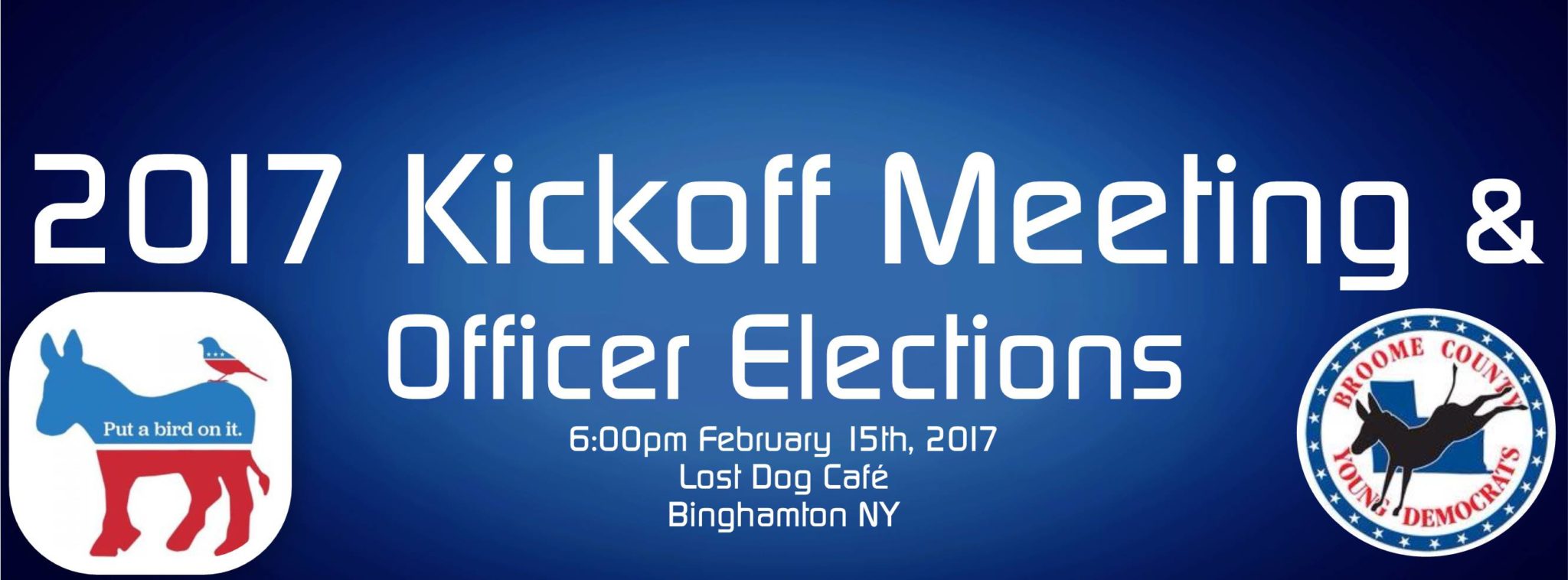 2017 Kickoff Meeting & Officer Elections