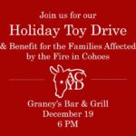 Toy Drive & Benefit for the Families Affected by the Cohoes Fire